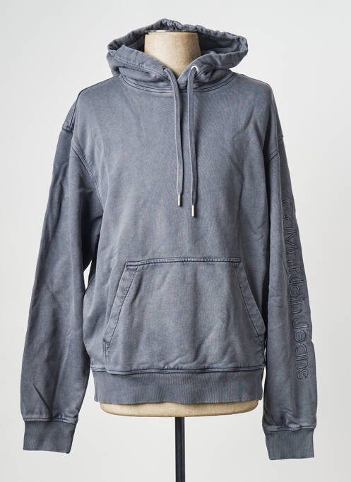 Hanorac cu glugă gri CALVIN KLEIN bărbat