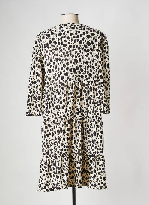 Rochie scurtă bej BREAL femeie