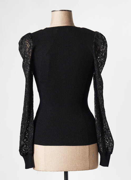 Top negru MORGAN femeie