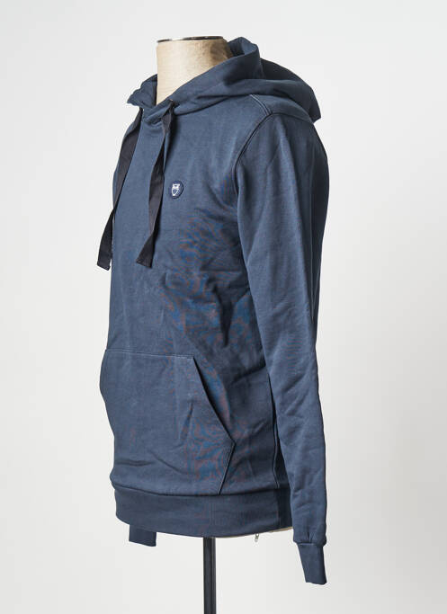 Hanorac albastru KNOWLEDGE COTTON APPAREL bărbat