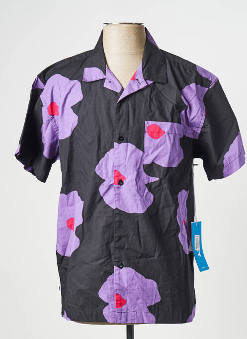 Cămașă cu mâneci scurte negru OBEY bărbat