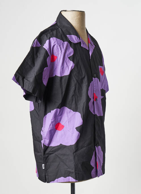 Cămașă cu mâneci scurte negru OBEY bărbat