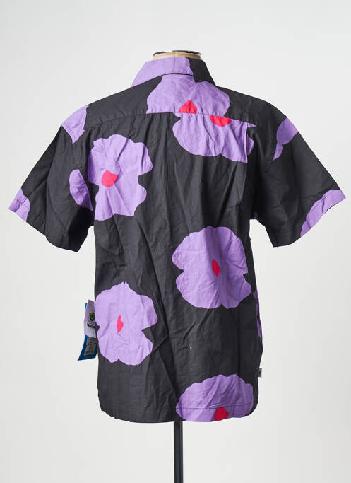 Cămașă cu mâneci scurte negru OBEY bărbat