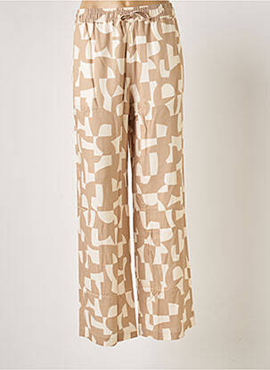 Pantalon drept maro GANT femeie