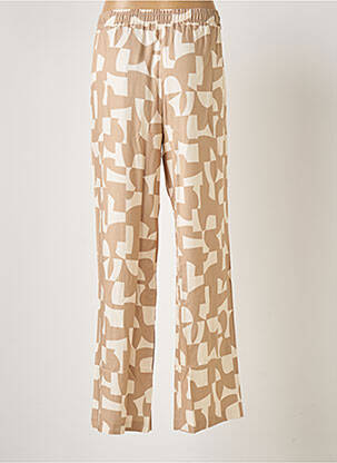Pantalon drept maro GANT femeie