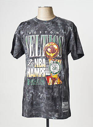 Tricou negru MITCHELL & NESS bărbat