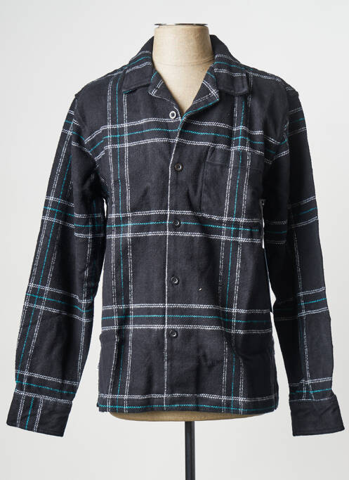 Cămașă cu mâneci lungi negru OBEY bărbat