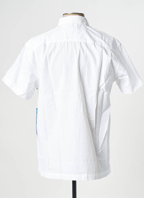 Cămașă cu mâneci scurte alb OBEY bărbat