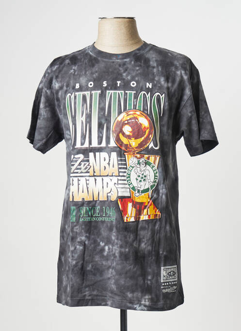 Tricou negru MITCHELL AND NESS bărbat