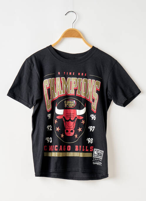 Tricou negru MITCHELL AND NESS bărbat