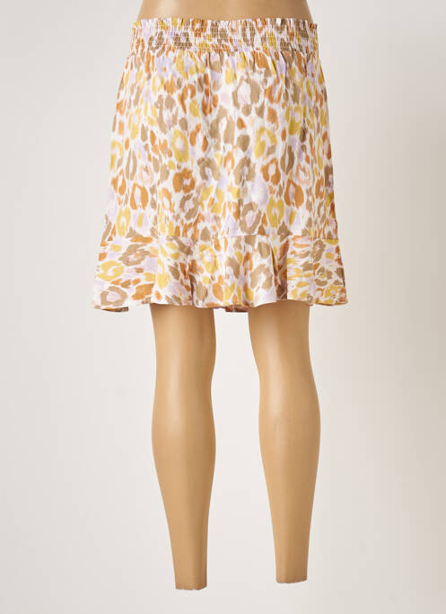 Fustă scurtă bej VILA femeie