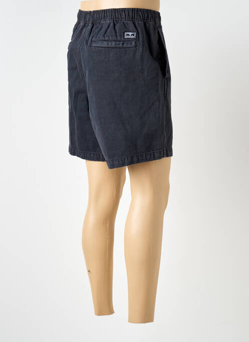 Șort negru OBEY bărbat