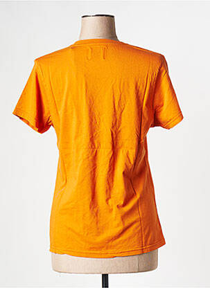 Tricou guler rotund portocaliu COLORFUL STANDARD femeie