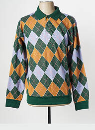 Polo verde OBEY homme