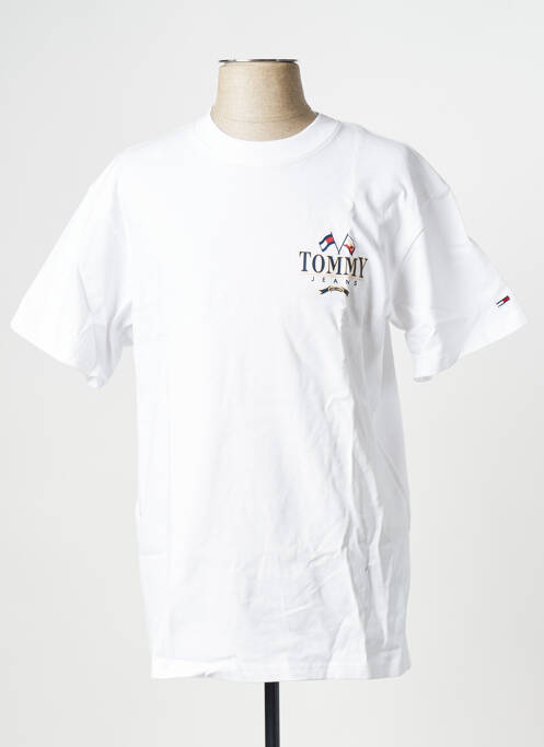 Tricou alb TOMMY HILFIGER bărbat