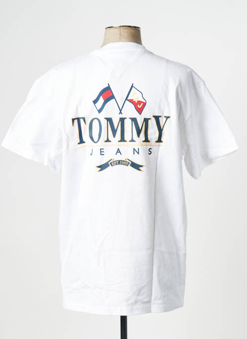 Tricou alb TOMMY HILFIGER bărbat