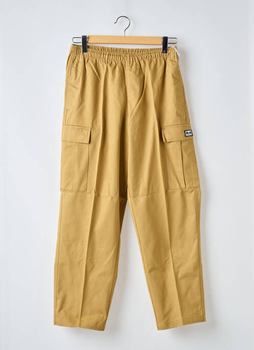 Pantalon cargo bej OBEY bărbat