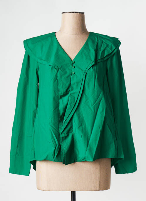 Top verde THE KORNER femeie