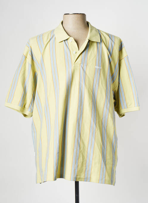 Polo galben OBEY bărbat