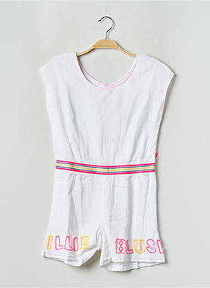 Salopetă scurtă alb BILLIEBLUSH fată