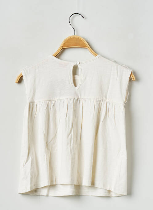 Tricou alb TAPE À L'OEIL fată