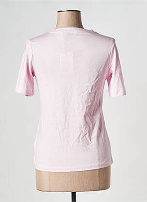 Tricou guler rotund roz B.YOUNG femeie