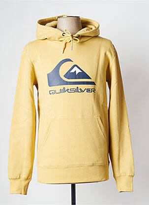 Hanorac cu glugă guler rotund galben QUIKSILVER bărbat