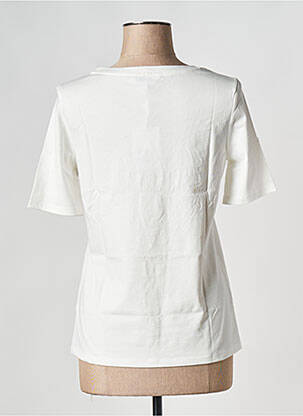 Tricou guler rotund alb TOMMY HILFIGER femeie