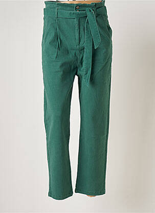 Pantalon drept verde GRACE & MILA femeie