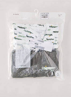 Pijama verde NAME IT băiat