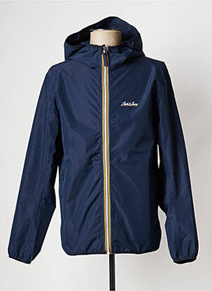 Jachetă vânt albastru JACK & JONES bărbat