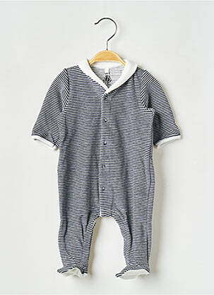 Salopetă-pantalon negru PETIT BATEAU copil