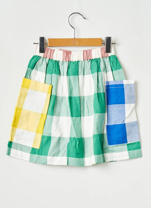 Fustă midi verde ARSENE ET LES PIPELETTES fată