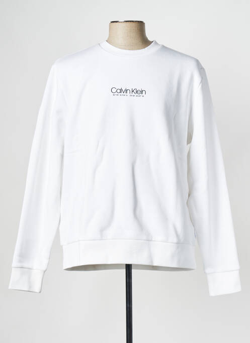 Hanorac alb CALVIN KLEIN bărbat