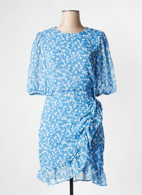 Rochie scurtă albastru NA-KD femeie