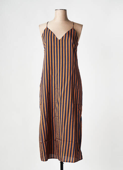 Rochie midi maro SEE U SOON femeie