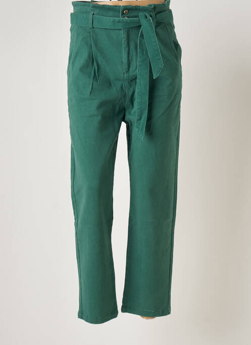 Pantalon drept verde GRACE & MILA femeie