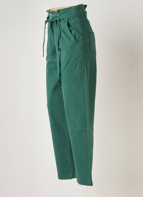 Pantalon drept verde GRACE & MILA femeie