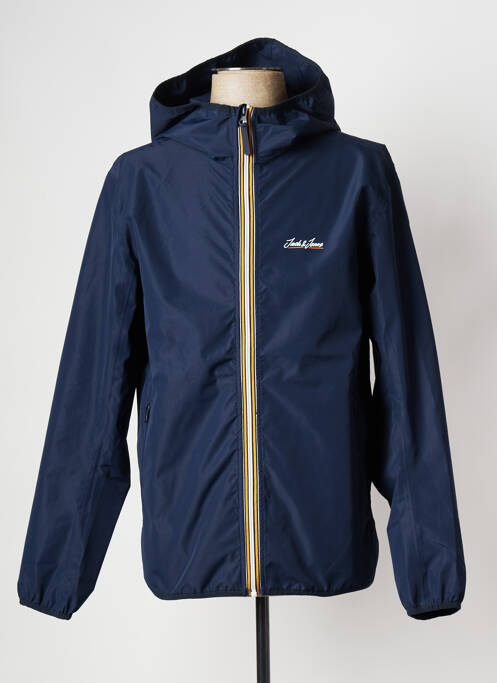 Jachetă vânt albastru JACK & JONES bărbat