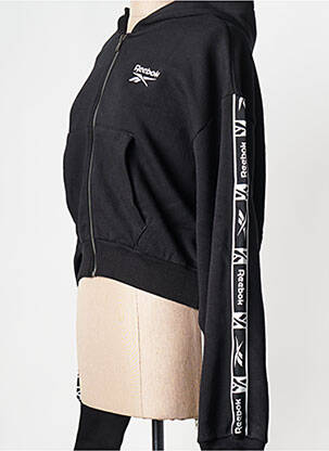 Jachete casual guler rotund negru REEBOK femeie