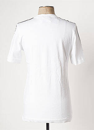 Tricou guler rotund alb ADIDAS bărbat