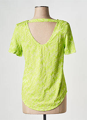 Tricou guler în v verde NIKE femeie