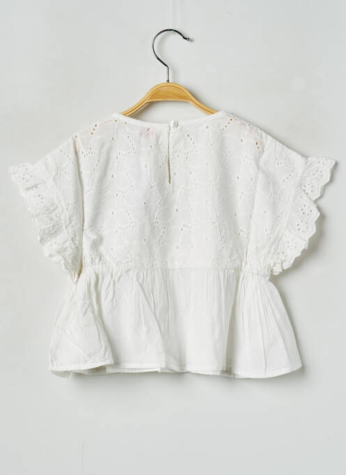 Top alb TAPE À L'OEIL fată