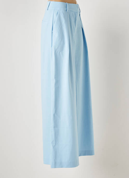 Pantalon larg albastru SELECTED femeie