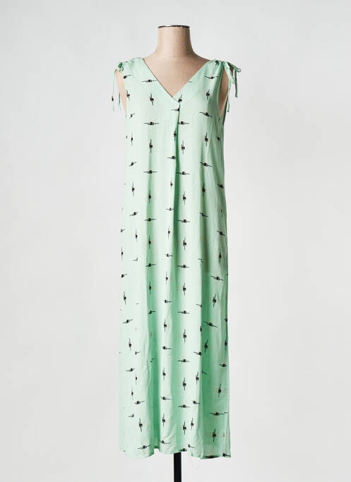 Rochie midi verde VILA femeie