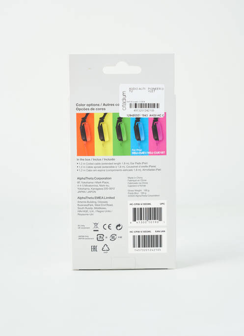 Accesoriu divers violet PIONEER DJ unisex