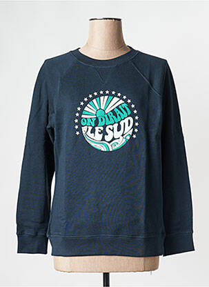 Hanorac albastru LA PETITE FRANCAISE femeie