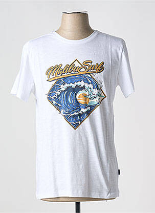 Tricou alb BLEND bărbat