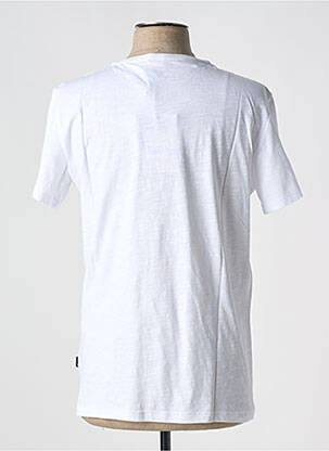 Tricou guler rotund alb BLEND bărbat
