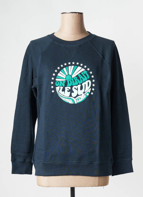 Hanorac albastru LA PETITE FRANCAISE femeie